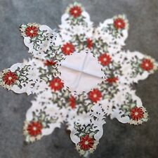 Pointsettia Table Centre, Tablecloth