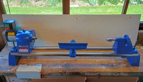 Record wood turning lathe - wood,