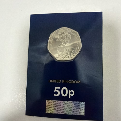 2016 jemima puddle duck - 2016, 50p