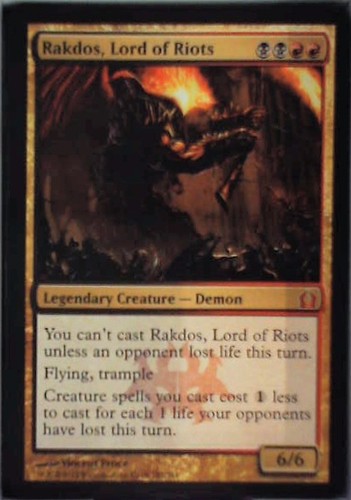 Rakdos lord riots - lord,