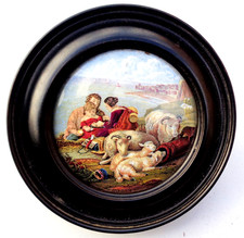 Large Antique Prattware Pot