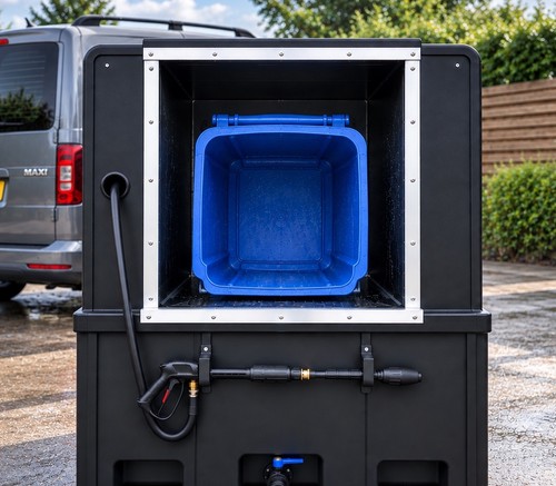 Wheelie bin cleaning business - bin,