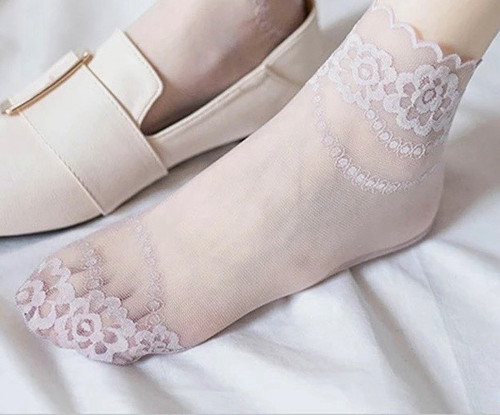 Women beige white - women’s, sheer