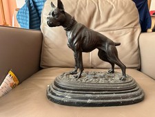 Mastiff - Boxer Bronze statue had it for over 30 years in excelent condition