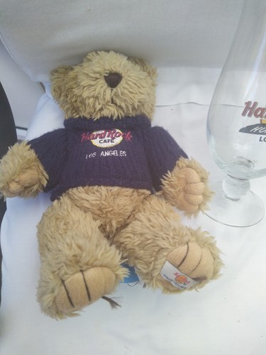 Hard rock cafe dark bear - cafe, blue
