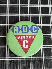 ABC MINORS C PIN BADGE - Retro Advertising Cinema 3cm Vintage 