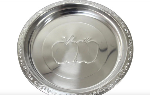 Steel tray apple - steel,