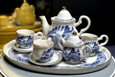 Vintage Tea Set Miniature