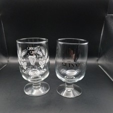 2 Guinness Stem Glasses. Toucan Inn Park Royal + Queens Silver Jubilee