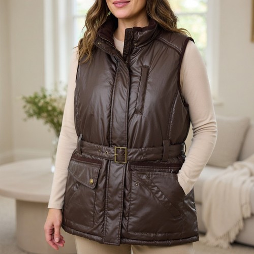 Tayberry brown gilet - brown, body