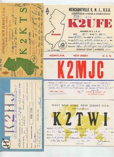 Different qsl cards - 10, from