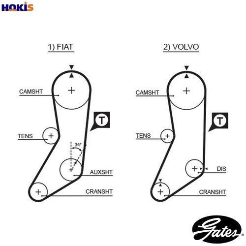 Timing belt 5020 for - timing,