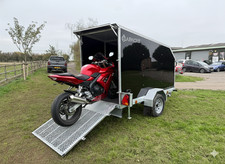 New 8x4 Apache Sports Motorcycle Box Trailer  GVW 750KG  ✅UK DELIVERY  ✅UK MADE
