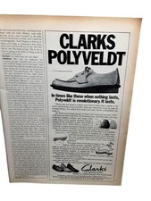 1975 Clarks Polyveldt Shoes Ad