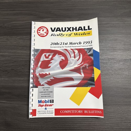1993 vauxhall rally - of, wales