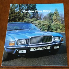 Vanden Plas 1500 brochure