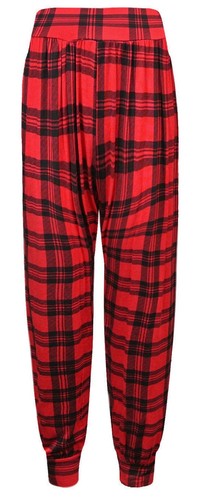Ladies plus size printed harem - size,