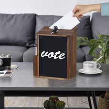 Dark Brown Suggestion Box