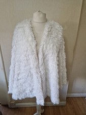 BNWOT White Teddy Bear Fur