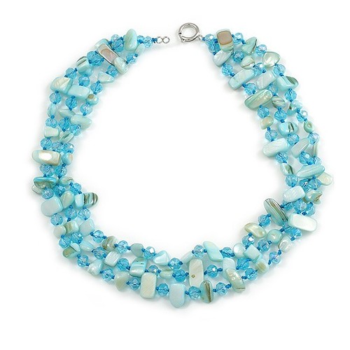 Row light blue shell and - 3,