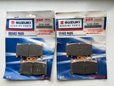 KIT BRAKE PADS PAD SET FRONT GENUINE SUZUKI PARTS BOUGHT FOR  SUZ  SV1000