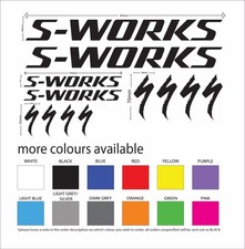 S Works Decals for Mountain