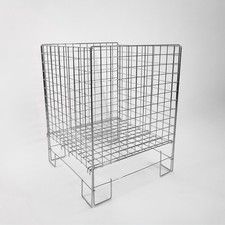 Chrome Square Dump Bin –