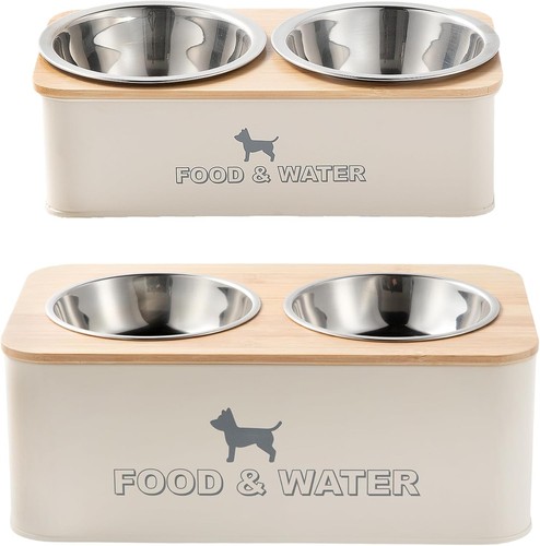Daniel james raised dog bowls - james,