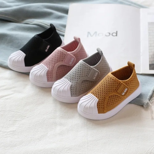 Kids knit casual sneakers - knit,
