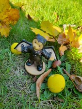 Cherished Teddies - Halloween Figurine  - 1997 I'm batty over you 