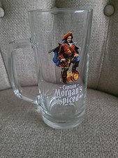 Captain Morgan's Spiced Rum Half Pint Tankard Collectors Item Excellent Cond.