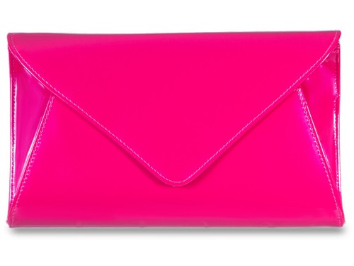 Women patent leather clutch - women's,