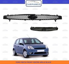 FORD FIESTA FRONT CENTRE GRILLE BLACK 2002 - 2005 OE INSURANCE APPROVED 1211719 