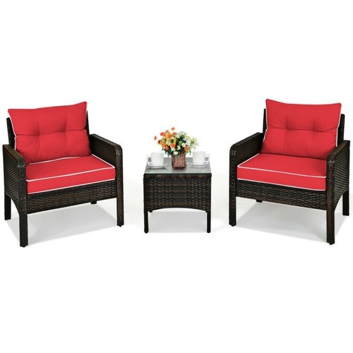Pcs outdoor patio rattan - 3,