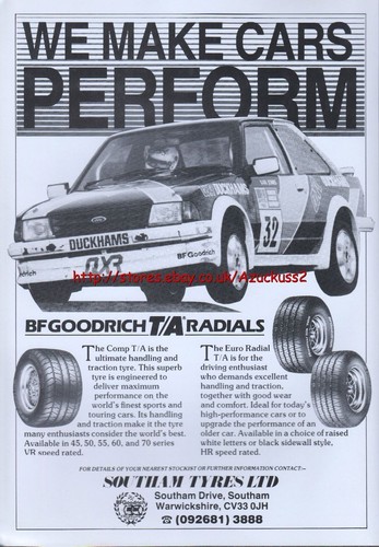 Bfgoodrich radials tyres - bfgoodrich, t/a