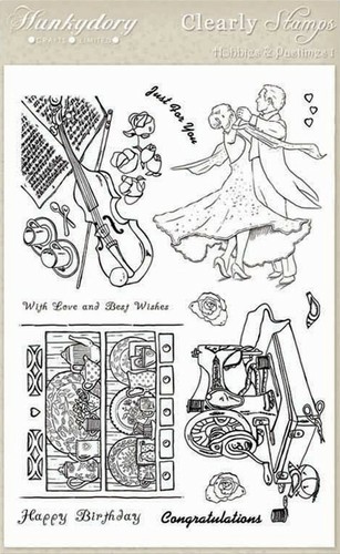 Hunkydory clearly stamps - stamps, ~