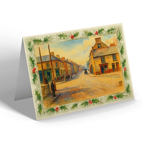 Christmas card newry - card,