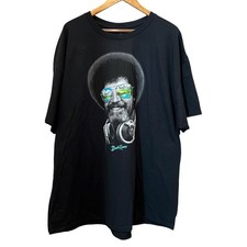 BOB ROSS T-Shirt Black Medium