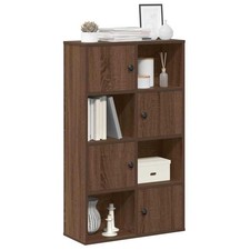 Bookcase Brown Oak 60x24x101.5