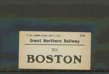 GREAT NORTHERN RAILWAY (GNR)