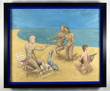 Peter Doberman Northern Art Contemporary Painting Oils Enamel o/canvas (2025)