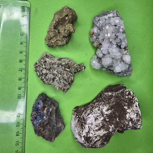 Mixed minerals and rocks from - rocks,