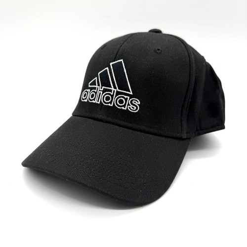 Adidas embroidered black - embroidered, white