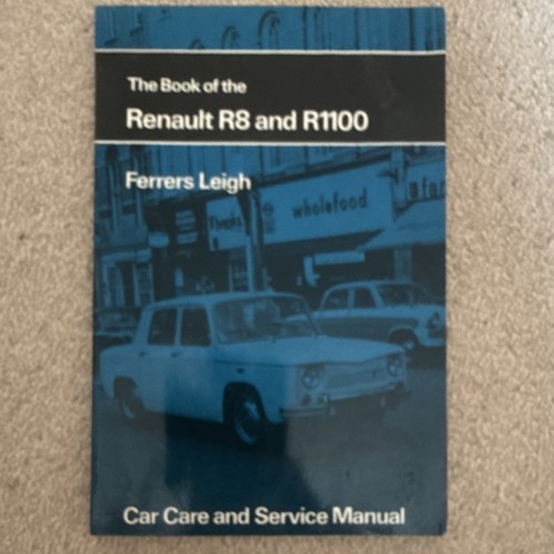 The book - renault, r8