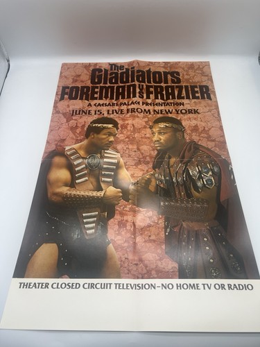 George foreman joe frazier - foreman, vs