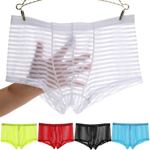 Mens sexy sheer see through - mens,