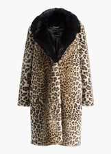 ST. JOHN Ocelot-print Faux Fur