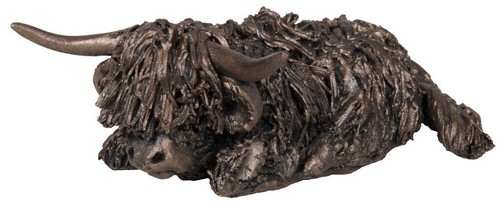 Morag highland bull bronze - highland,