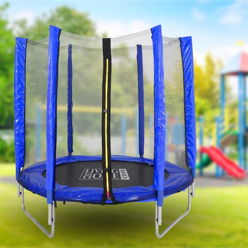Children trampolines outdoor - children,