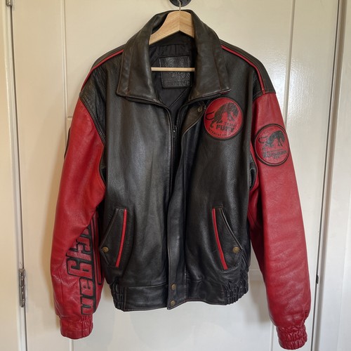 Vintage furygan leather jacket - vintage,